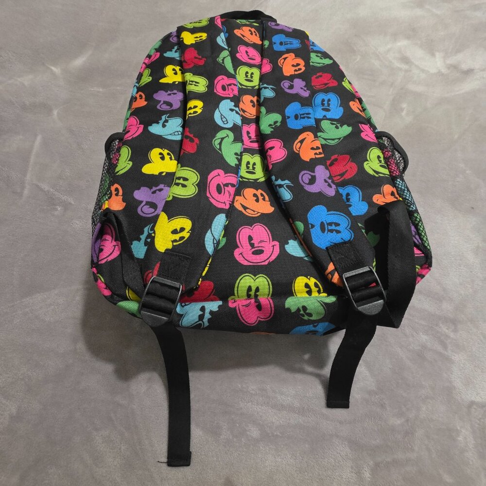 Disneyland Resort Park Exclusive Black Backpack Rainbow MICKEY Silhouette - Picture 3 of 11